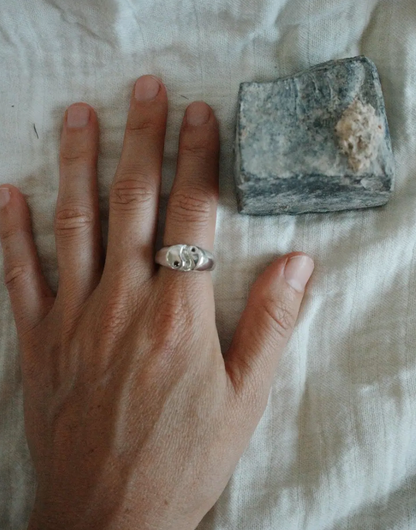 Yin Yang signet ring
